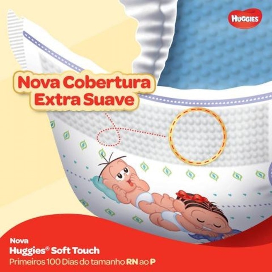 HUGGIES Fraldas Soft Touch Tamanho RN - 38 Unidades Translation missing: pt-BR.activerecord.decorators.item_part_image/alt
