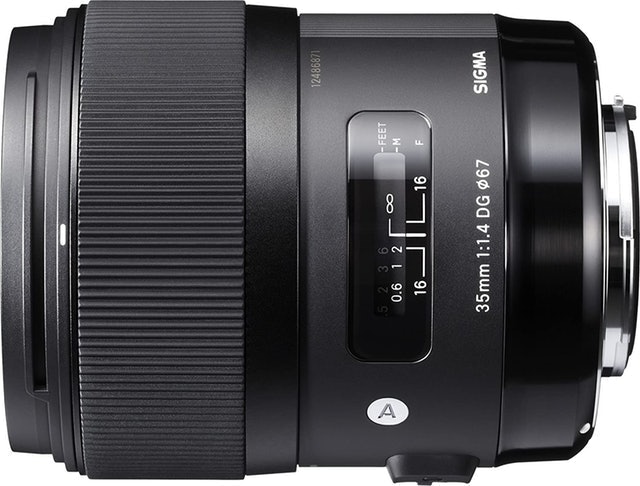 SIGMA Lente 35mm f/1.4 Translation missing: pt-BR.activerecord.decorators.item_part_image/alt