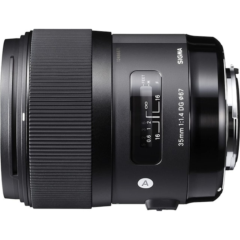 SIGMA Lente 35mm f/1.4 Translation missing: pt-BR.activerecord.decorators.item_part_image/alt
