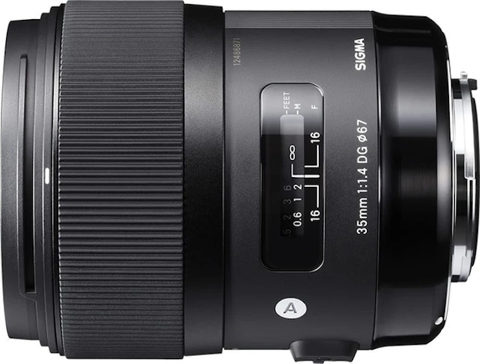 SIGMA Lente 35mm f/1.4 Translation missing: pt-BR.activerecord.decorators.item_part_image/alt