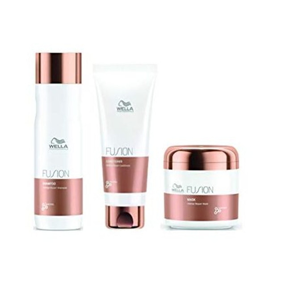 WELLA Kit Fusion (Shampoo, Condicionador e Máscara) Translation missing: pt-BR.activerecord.decorators.item_part_image/alt