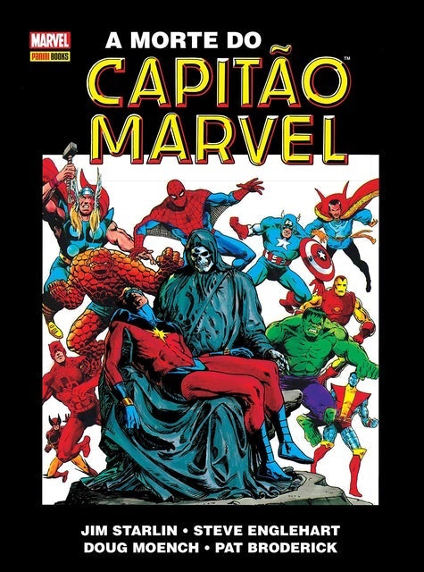 JIM STARLIN A Morte do Capitão Marvel  Translation missing: pt-BR.activerecord.decorators.item_part_image/alt
