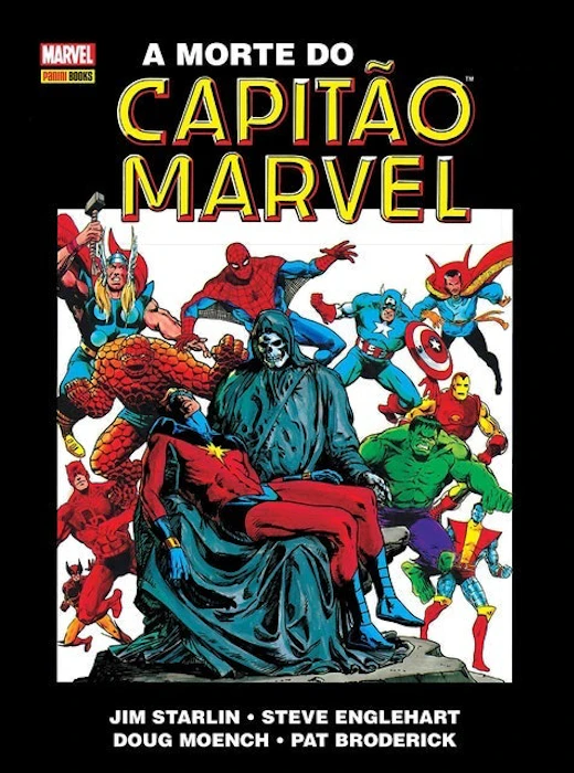 JIM STARLIN A Morte do Capitão Marvel Translation missing: pt-BR.activerecord.decorators.item_part_image/alt