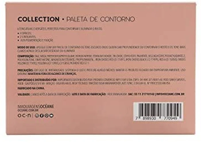 OCÉANE Paleta de Contorno Collection Translation missing: pt-BR.activerecord.decorators.item_part_image/alt