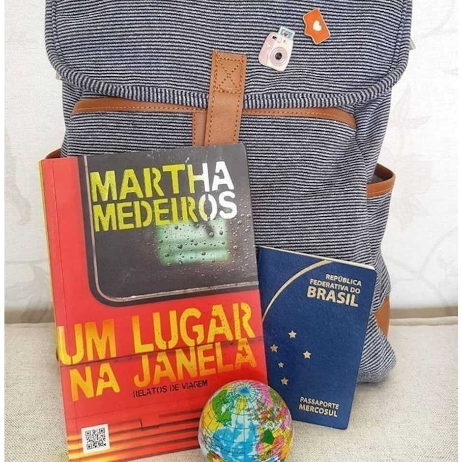 MARTHA MEDEIROS Um Lugar na Janela: Relatos de Viagem Translation missing: pt-BR.activerecord.decorators.item_part_image/alt