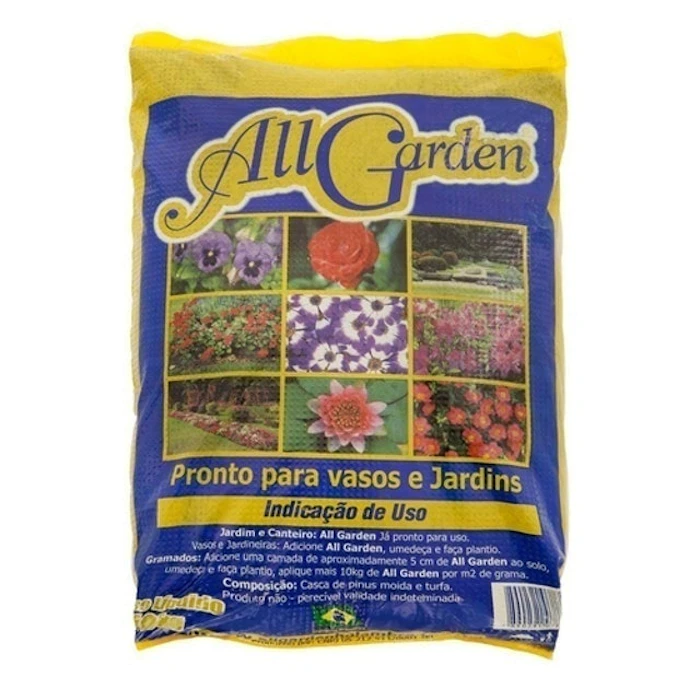 ALL GARDEN Substrato para Plantio 10Kg Translation missing: pt-BR.activerecord.decorators.item_part_image/alt