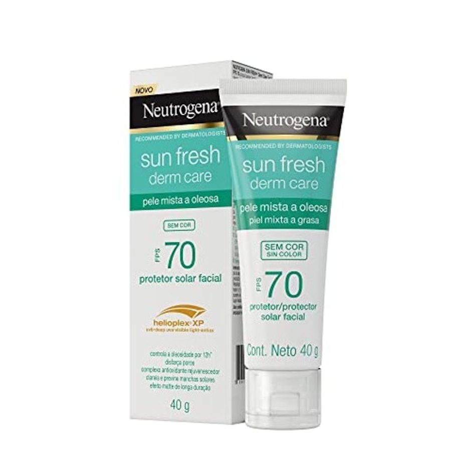 NEUTROGENA Protetor Solar Sun Fresh Derm Care FPS70 Translation missing: pt-BR.activerecord.decorators.item_part_image/alt