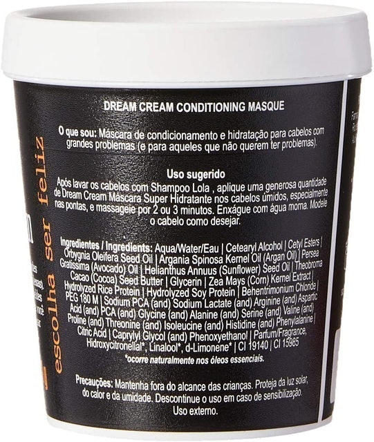 LOLA COSMETICS Máscara Hidratante Dream Cream 200g Translation missing: pt-BR.activerecord.decorators.item_part_image/alt