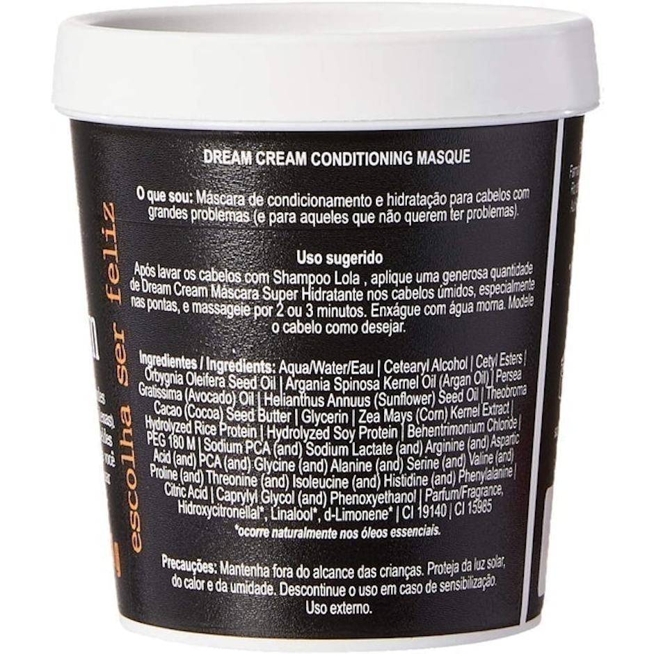 LOLA COSMETICS Máscara Hidratante Dream Cream 200g Translation missing: pt-BR.activerecord.decorators.item_part_image/alt