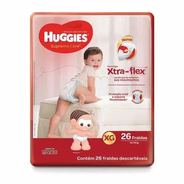 HUGGIES Fralda Huggies Supreme Care Xtra-Flex Translation missing: pt-BR.activerecord.decorators.item_part_image/alt