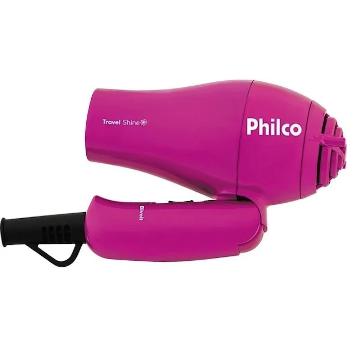 PHILCO Secador de Cabelo Portátil Philco Travel Shine Bivolt Translation missing: pt-BR.activerecord.decorators.item_part_image/alt