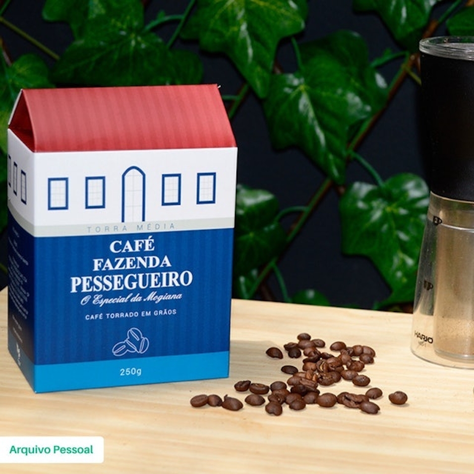 CAFÉ FAZENDA PESSEGUEIRO Café Fazenda Pessegueiro Torrado em Grãos Translation missing: pt-BR.activerecord.decorators.item_part_image/alt