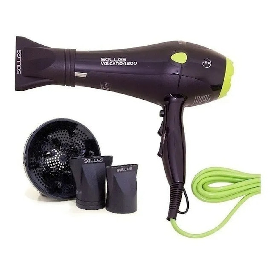 SALLES PROFISSIONAL Secador de Cabelo Salles Volcano 4200 Translation missing: pt-BR.activerecord.decorators.item_part_image/alt