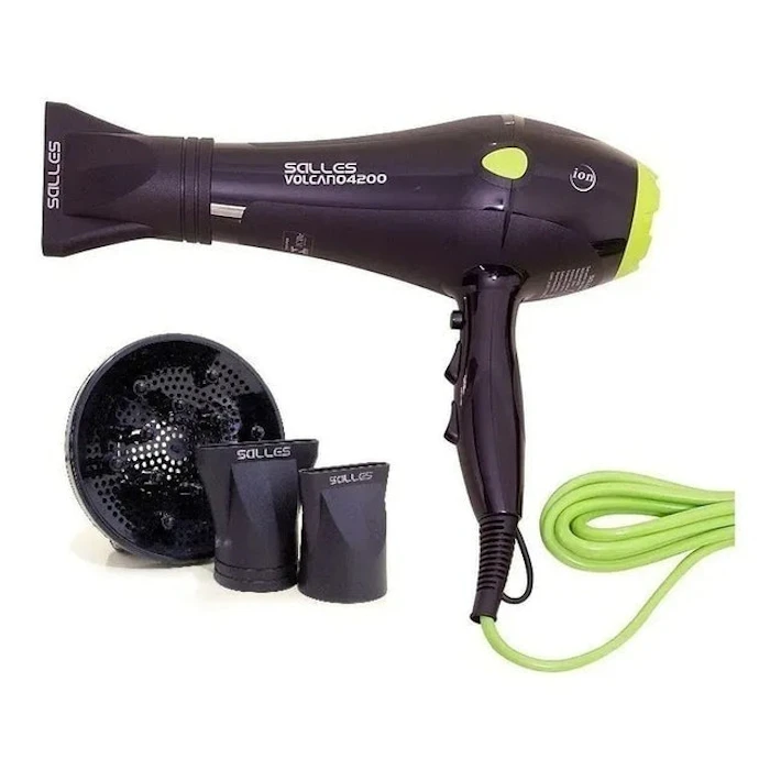 SALLES PROFISSIONAL Secador de Cabelo Salles Volcano 4200 Translation missing: pt-BR.activerecord.decorators.item_part_image/alt