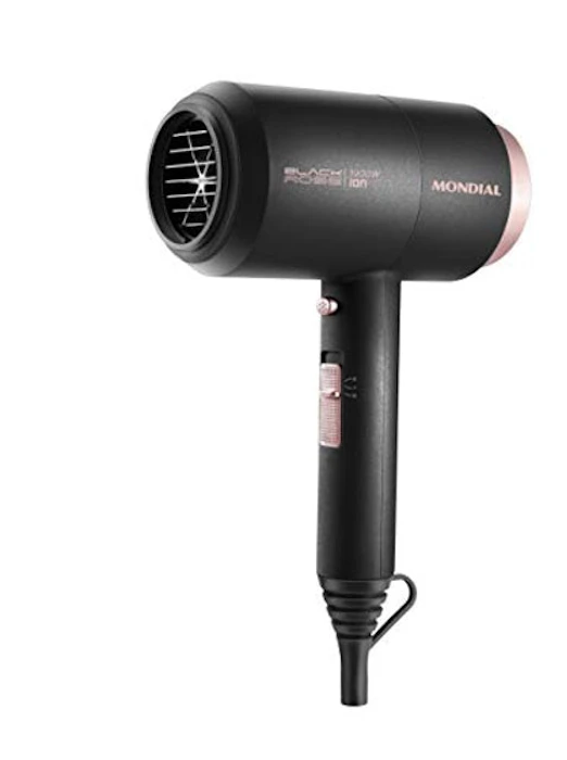 MONDIAL Secador de Cabelo Black Rose Compact Turbo Translation missing: pt-BR.activerecord.decorators.item_part_image/alt