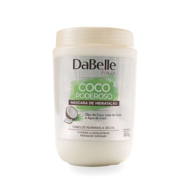 DABELLE Máscara de Hidratação Coco Poderoso Translation missing: pt-BR.activerecord.decorators.item_part_image/alt