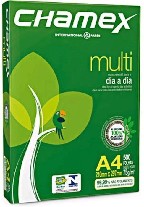 CHAMEX Papel Multi A4 75g 500 Folhas Translation missing: pt-BR.activerecord.decorators.item_part_image/alt