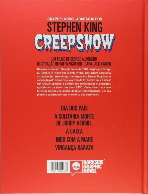 GRAPHIC NOVEL, TERROR Creepshow Translation missing: pt-BR.activerecord.decorators.item_part_image/alt