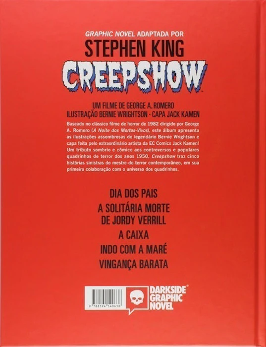 GRAPHIC NOVEL, TERROR Creepshow Translation missing: pt-BR.activerecord.decorators.item_part_image/alt
