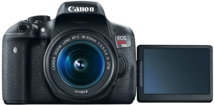 CANON Câmera DSLR com Lente 18-55 mm Translation missing: pt-BR.activerecord.decorators.item_part_image/alt