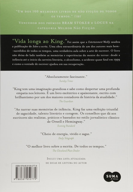 NÃO-FICÇÃO Sobre a Escrita Translation missing: pt-BR.activerecord.decorators.item_part_image/alt