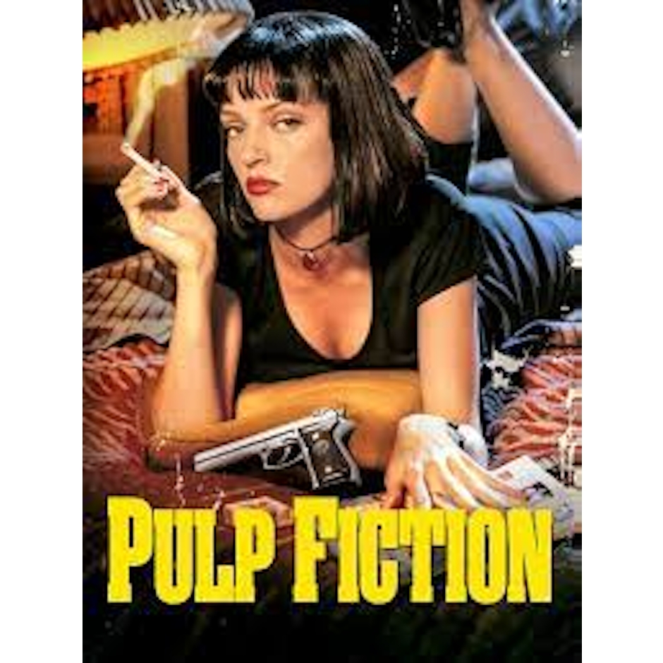 Quentin Tarantino Pulp Fiction: Tempo de Violência (1994) Translation missing: pt-BR.activerecord.decorators.item_part_image/alt