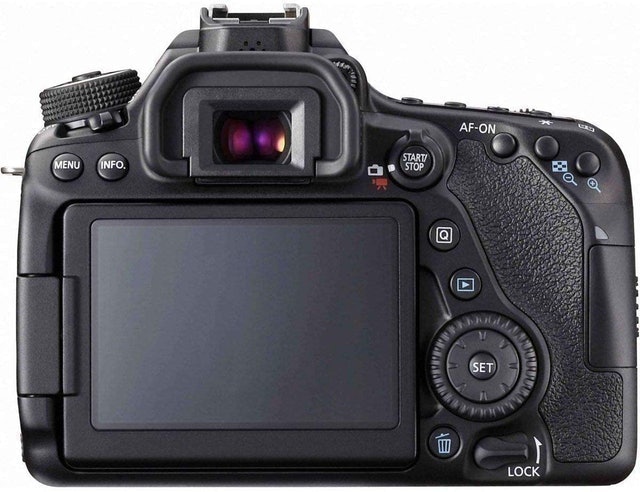 CANON Câmera Fotográfica DSLR com Lente 18-55mm Translation missing: pt-BR.activerecord.decorators.item_part_image/alt
