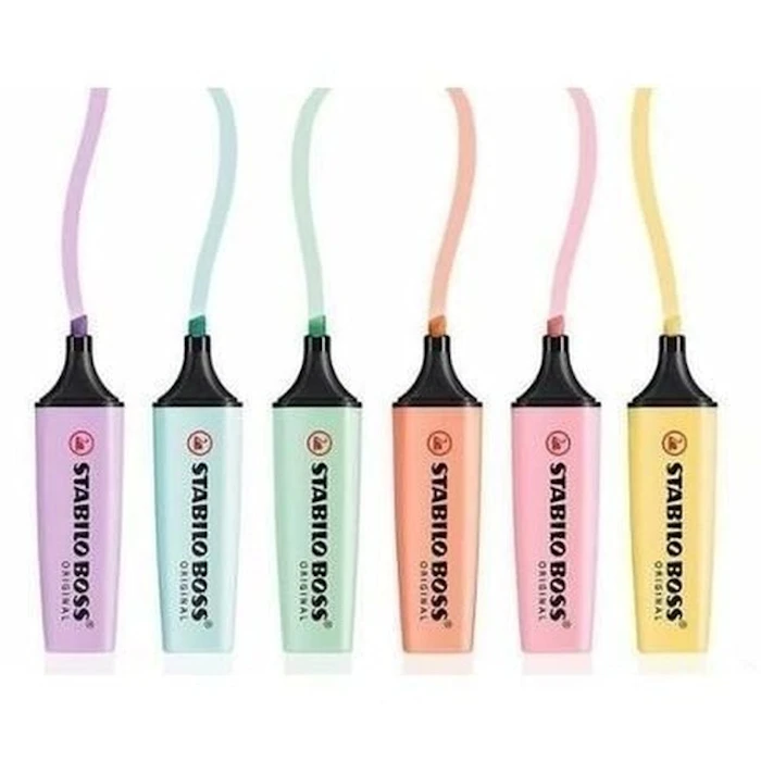 STABLIO BOSS Kit Caneta Marca Texto Pastel Translation missing: pt-BR.activerecord.decorators.item_part_image/alt