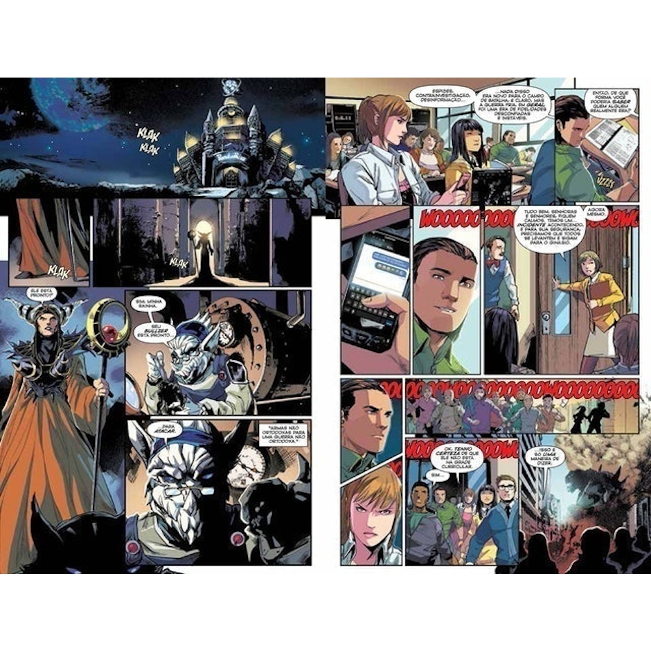 HISTÓRIA EM QUADRINHOS Mighty Morphin Power Rangers - Ano Um Translation missing: pt-BR.activerecord.decorators.item_part_image/alt