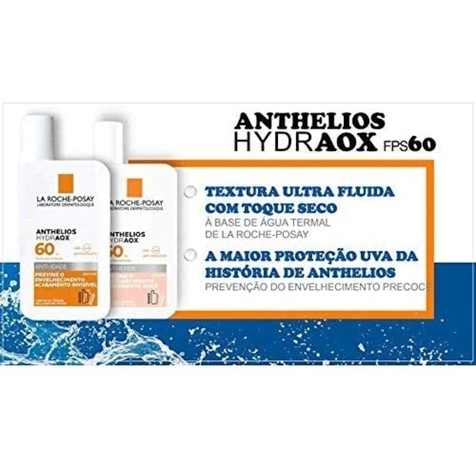 LA ROCHE-POSAY Protetor Solar Facial Anthelios Hydraox sem Cor FPS 60 Translation missing: pt-BR.activerecord.decorators.item_part_image/alt