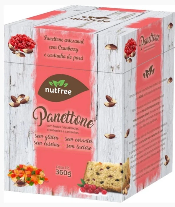Nutfree Panetone Artesanal de Frutas Translation missing: pt-BR.activerecord.decorators.item_part_image/alt