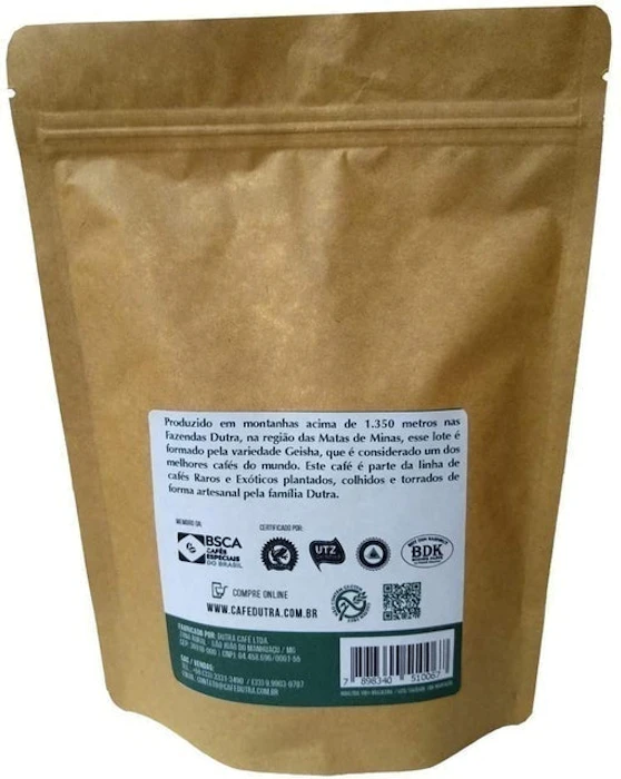 DUTRA Café Especial Dutra Geisha 250g Translation missing: pt-BR.activerecord.decorators.item_part_image/alt
