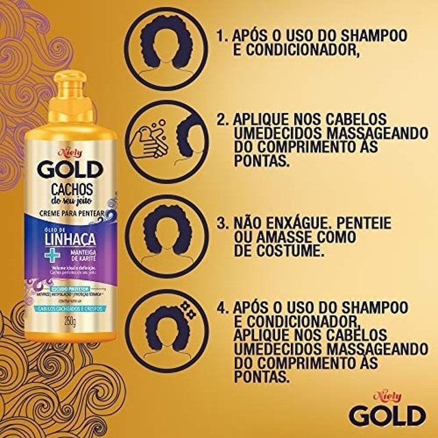 NIELY GOLD Creme para Pentear Niely Gold Cachos do Seu Jeito Translation missing: pt-BR.activerecord.decorators.item_part_image/alt