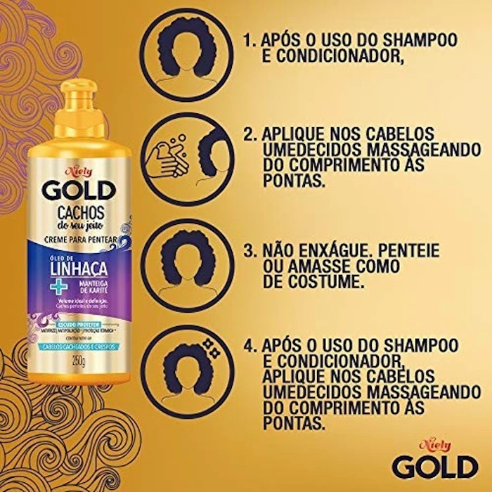 NIELY GOLD Creme para Pentear Niely Gold Cachos do Seu Jeito Translation missing: pt-BR.activerecord.decorators.item_part_image/alt
