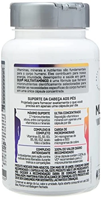 DUX NUTRITION LAB Multivitamínico Esportivo Translation missing: pt-BR.activerecord.decorators.item_part_image/alt