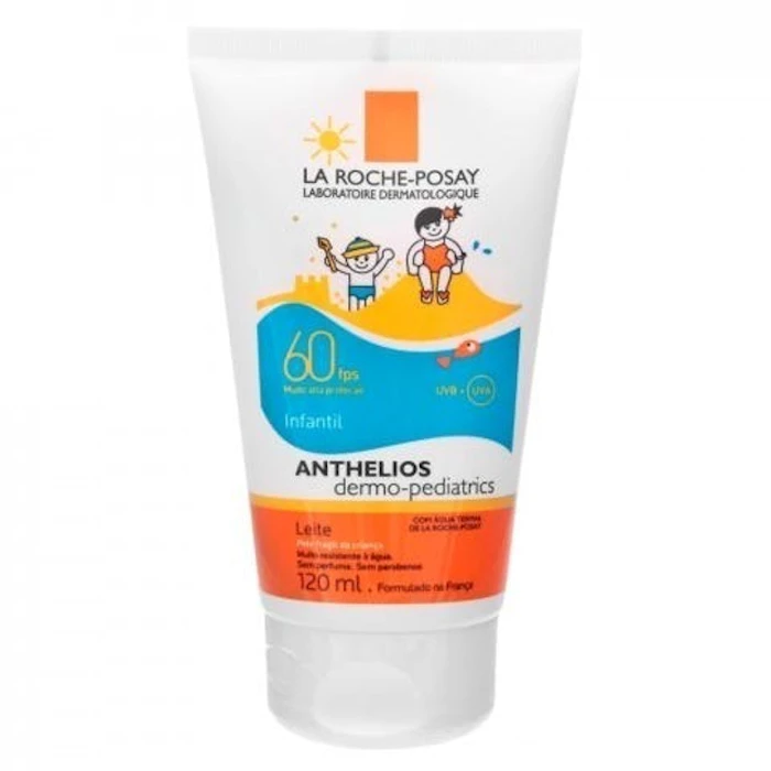 LA ROCHE-POSAY Protetor Solar Anthelios Dermo-Pediatrics FPS60 120 ml Translation missing: pt-BR.activerecord.decorators.item_part_image/alt