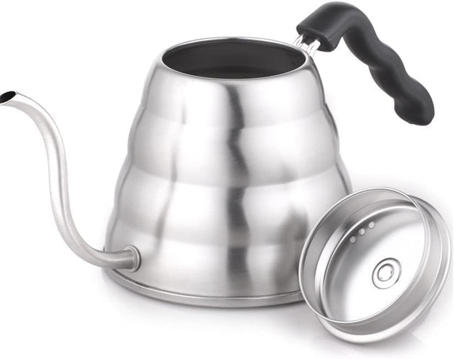 HARIO Chaleira Bico de Ganso Inox V60 1.2L Translation missing: pt-BR.activerecord.decorators.item_part_image/alt