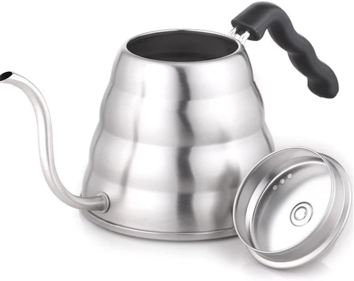 HARIO Chaleira Bico de Ganso Inox V60 1.2L Translation missing: pt-BR.activerecord.decorators.item_part_image/alt