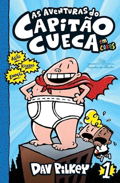 INFANTIL As Aventuras do Capitão Cueca Translation missing: pt-BR.activerecord.decorators.item_part_image/alt