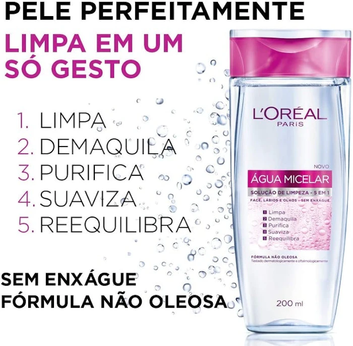 L'ORÉAL PARIS Água Micelar 5 em 1 Translation missing: pt-BR.activerecord.decorators.item_part_image/alt