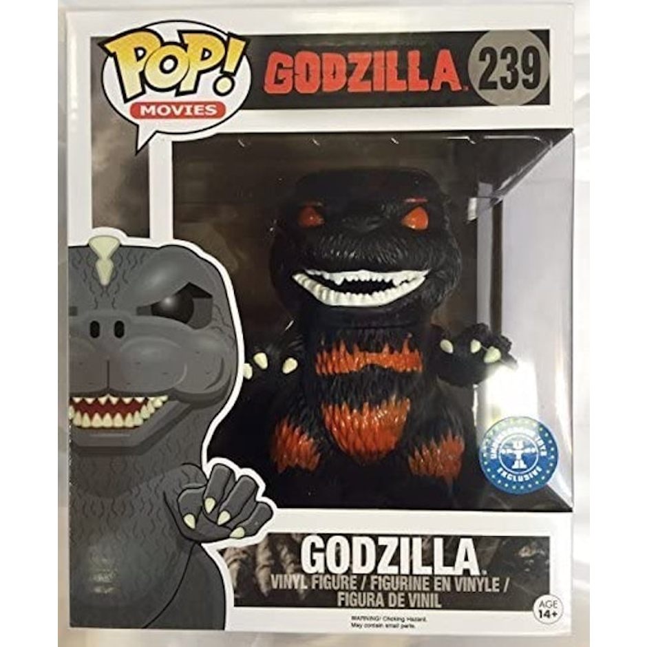 FUNKO POP Boneco de Vinil Godzilla 239 - Brilha no Escuro Translation missing: pt-BR.activerecord.decorators.item_part_image/alt