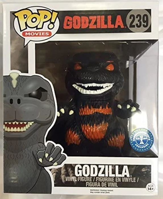 FUNKO POP Boneco de Vinil Godzilla 239 - Brilha no Escuro Translation missing: pt-BR.activerecord.decorators.item_part_image/alt