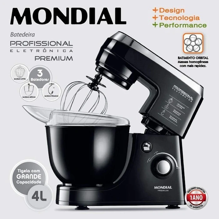 MONDIAL Batedeira Profissional Premium Translation missing: pt-BR.activerecord.decorators.item_part_image/alt