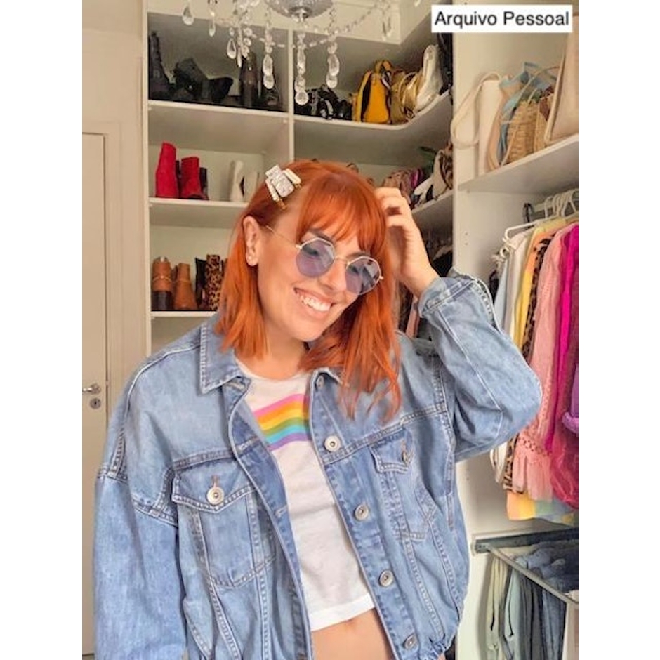 FARM Jaqueta Jeans Feminina Oversized Translation missing: pt-BR.activerecord.decorators.item_part_image/alt