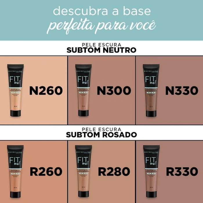 MAYBELLINE Base Líquida Fit Me! N260 Translation missing: pt-BR.activerecord.decorators.item_part_image/alt