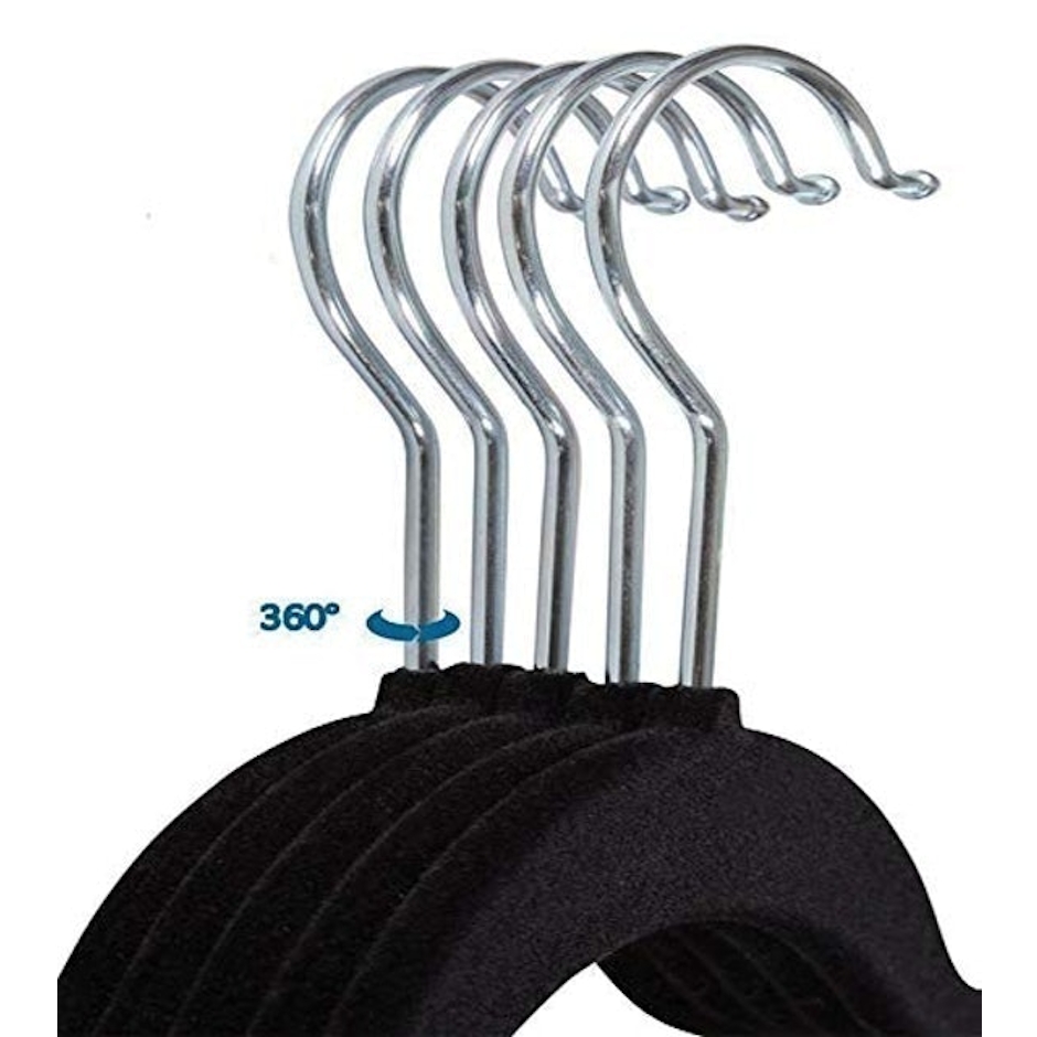 BASIC + 50 Cabides de Veludo Slim Ultrafinos Translation missing: pt-BR.activerecord.decorators.item_part_image/alt