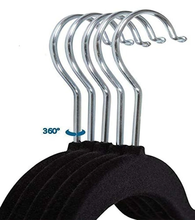 BASIC + 50 Cabides de Veludo Slim Ultrafinos Translation missing: pt-BR.activerecord.decorators.item_part_image/alt