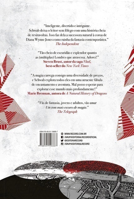 FANTASIA JOVEM ADULTA Um Tom Mais Escuro de Magia (Volume 1) Translation missing: pt-BR.activerecord.decorators.item_part_image/alt