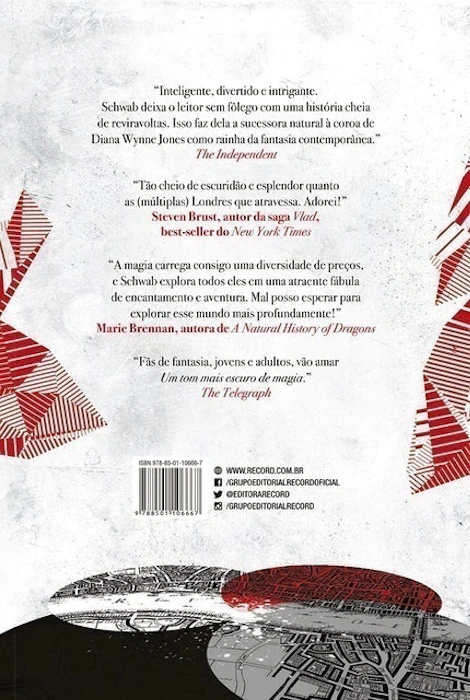 FANTASIA JOVEM ADULTA Um Tom Mais Escuro de Magia (Volume 1) Translation missing: pt-BR.activerecord.decorators.item_part_image/alt