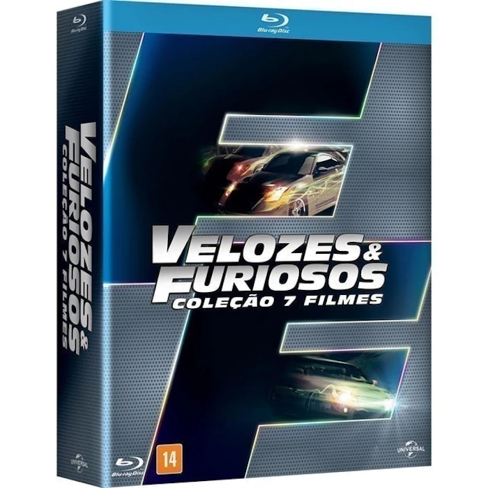 Velozes e Furiosos Coleção 7 Filmes Translation missing: pt-BR.activerecord.decorators.item_part_image/alt